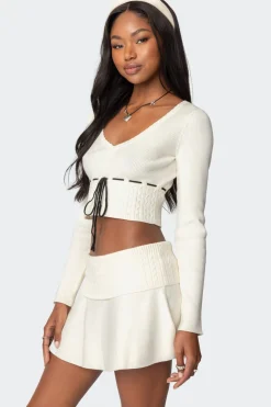 Andie Ribbon Knit Top