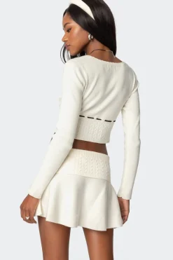 Andie Ribbon Knit Top