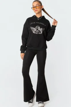 Angie Rhinstone Hoodie