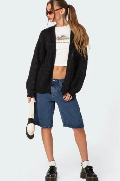 Anina Oversized Knit Cardigan