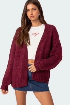 Anina Oversized Knit Cardigan