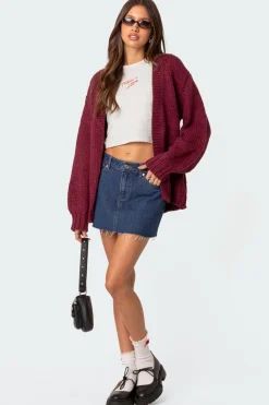 Anina Oversized Knit Cardigan