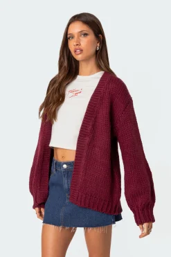 Anina Oversized Knit Cardigan