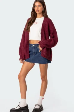 Anina Oversized Knit Cardigan