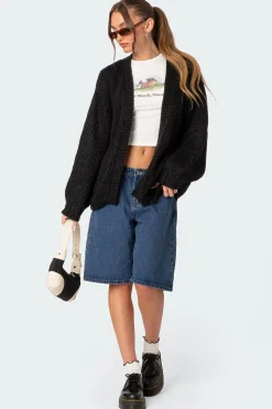 Anina Oversized Knit Cardigan
