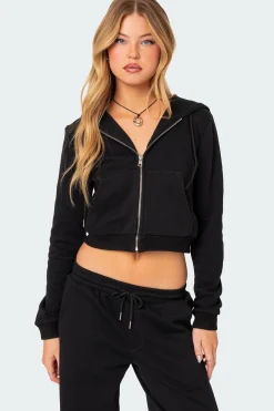 Annalise Zip Front Hoodie