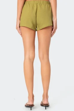 Arden Linen Look Shorts