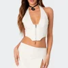 Armina Faux Leather Cupped Corset