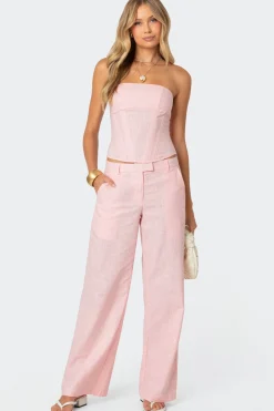 Arya Linen Look Corset