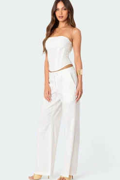 Arya Linen Look Corset
