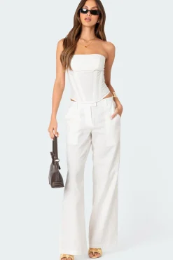 Arya Linen Look Pants