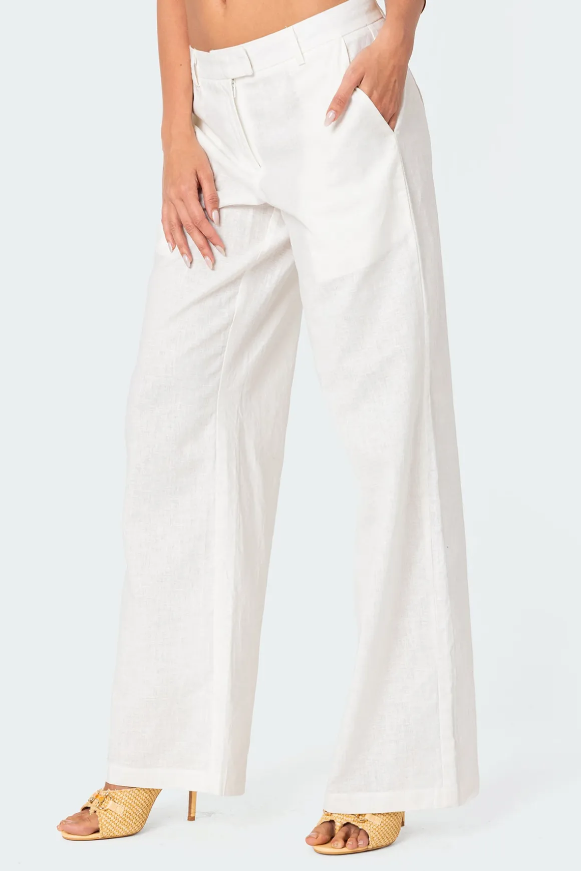 Arya Linen Look Pants