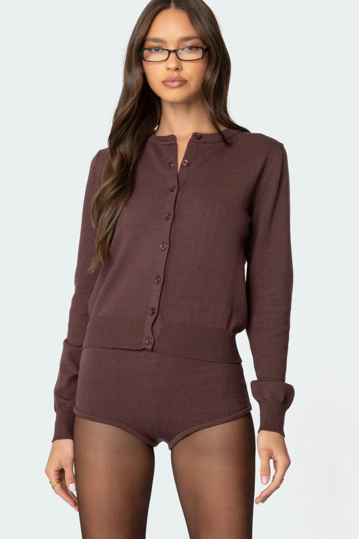 Ashlin Button Up Knit Cardigan