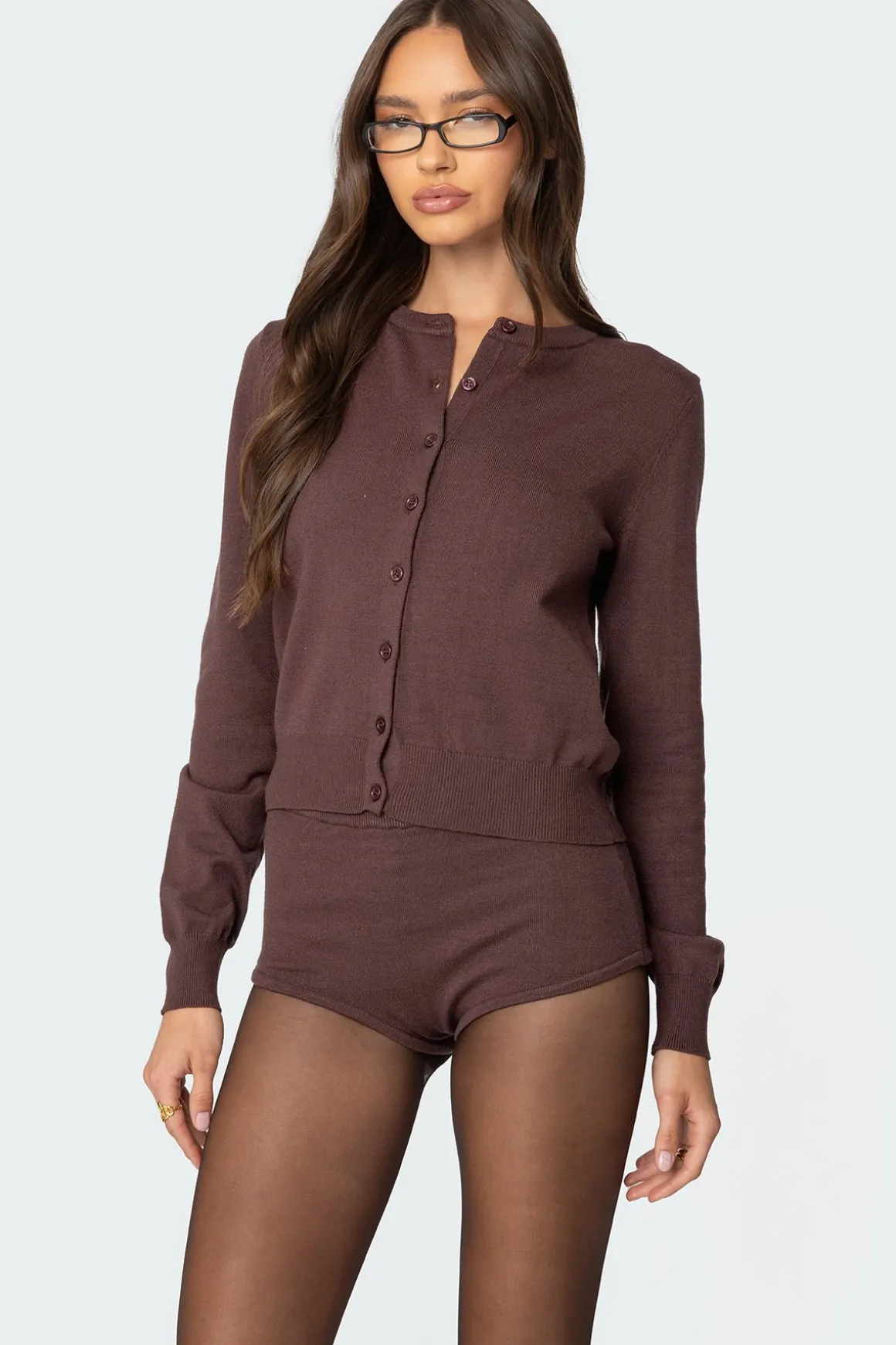 Ashlin Button Up Knit Cardigan