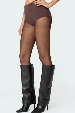 Ashlin Knit Micro Shorts