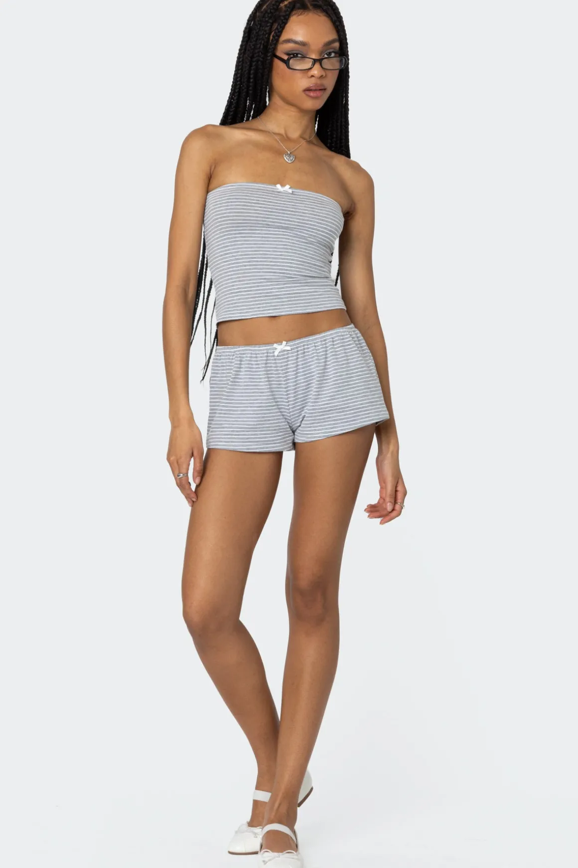 Astor Striped Tube Top