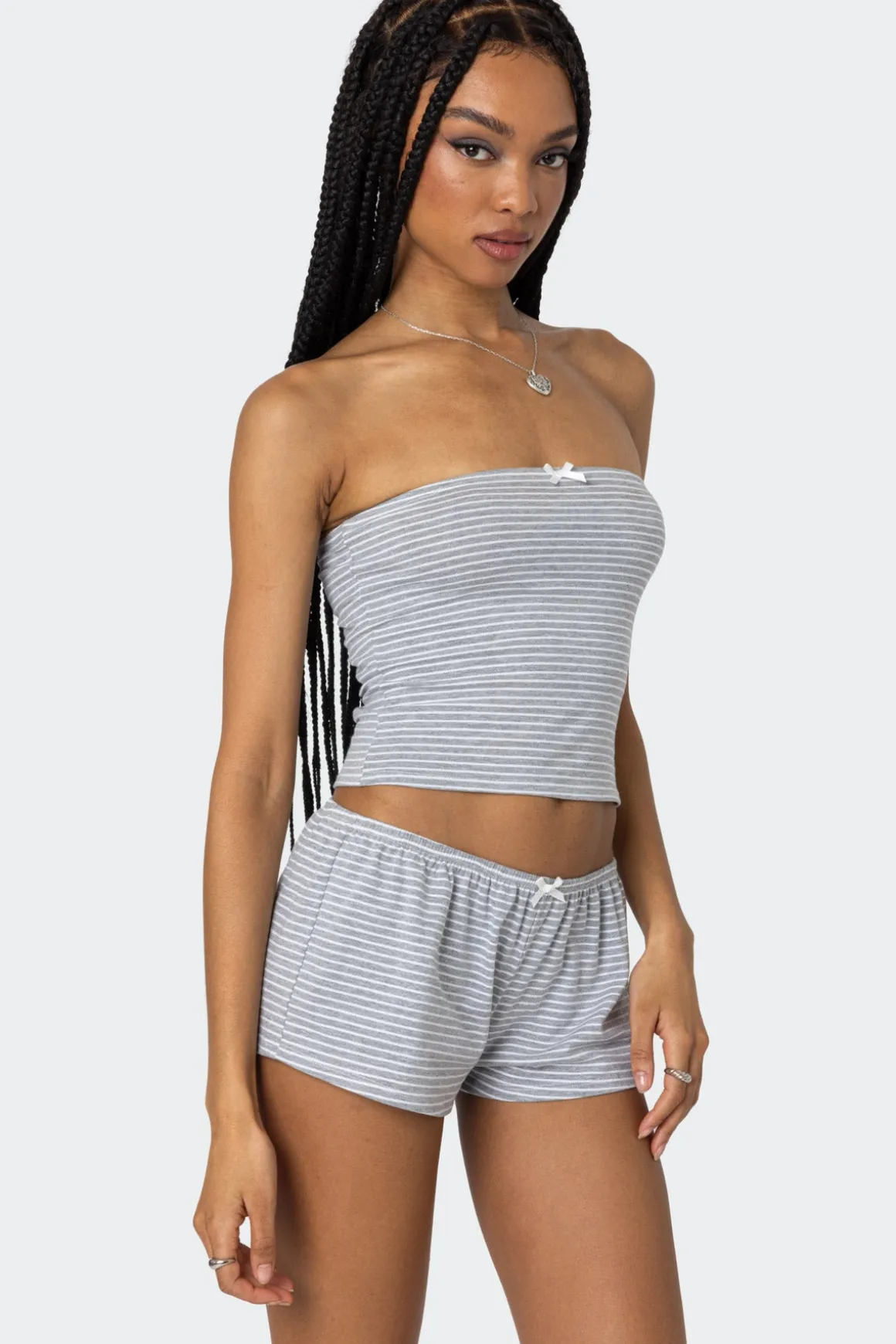 Astor Striped Tube Top