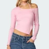 Asymmetric Two Piece Choker Top