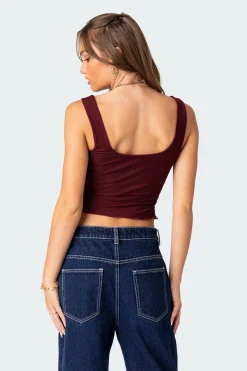 Aurelia Bustier Mesh Top
