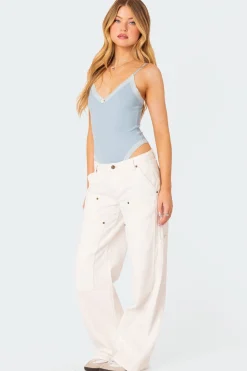 Aurora Lace Trim Bodysuit