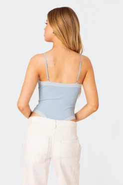 Aurora Lace Trim Bodysuit