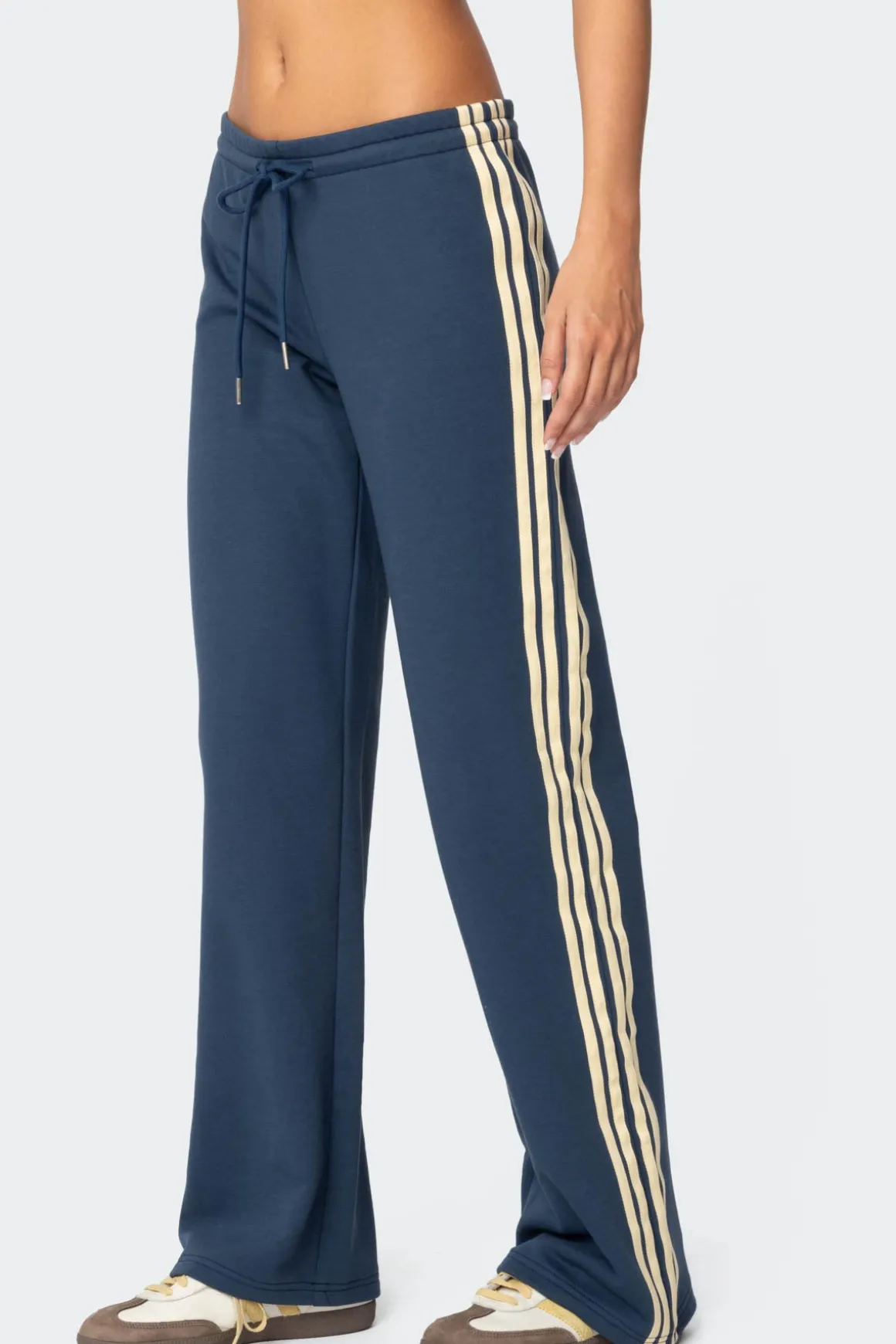 Averie Contrast Striped Sweatpants