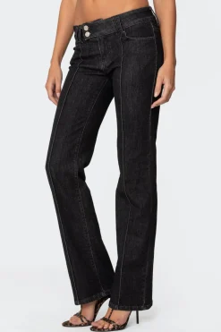 Avril Boot Cut Low Rise Jeans