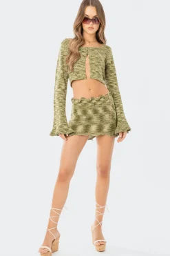 Ayden Knitted Mini Skirt