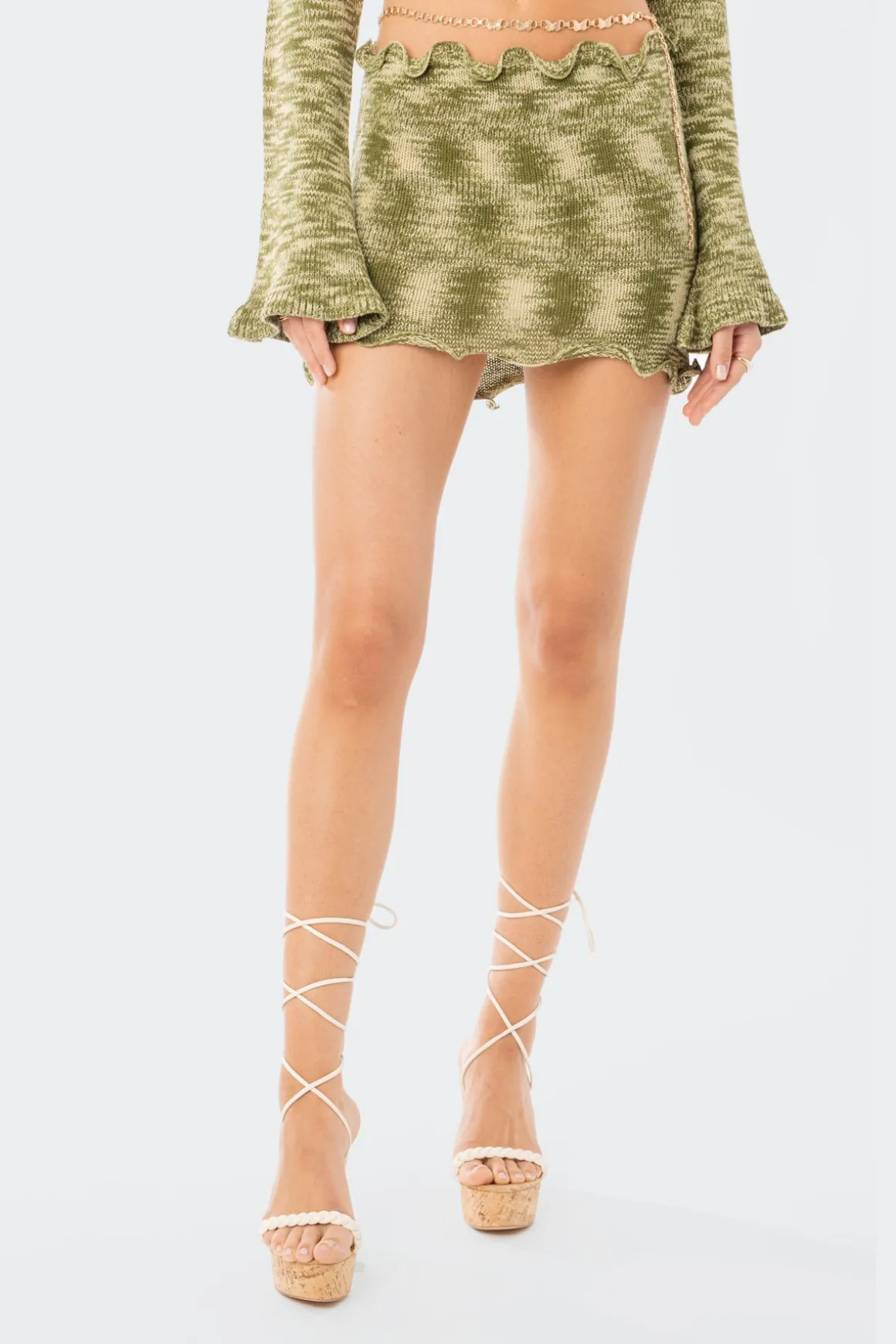 Ayden Knitted Mini Skirt