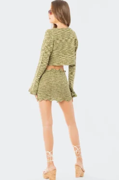 Ayden Knitted Mini Skirt