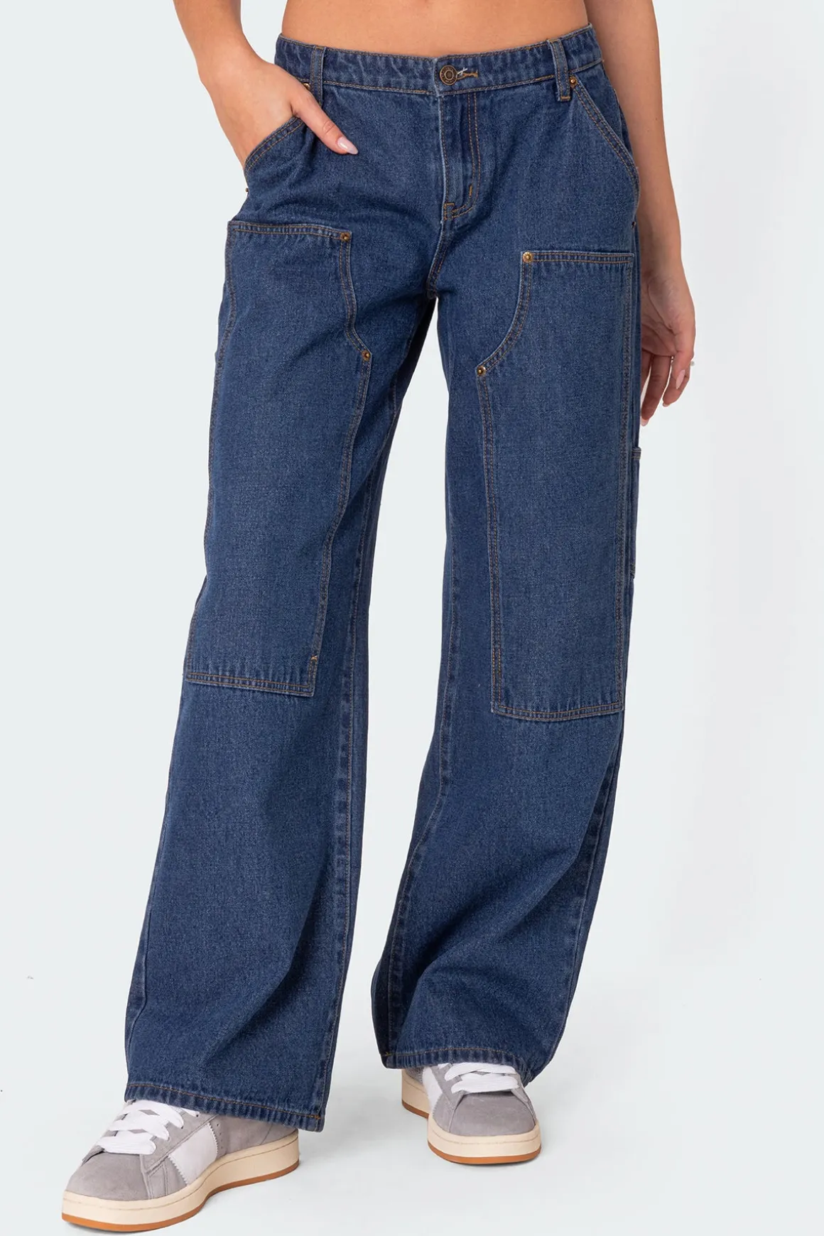 Ayla Low Rise Carpenter Jeans