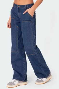Ayla Low Rise Carpenter Jeans
