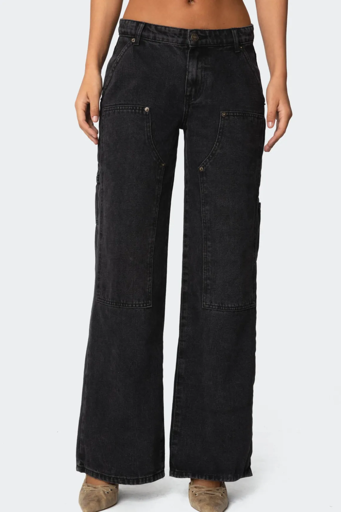 Ayla Low Rise Carpenter Jeans