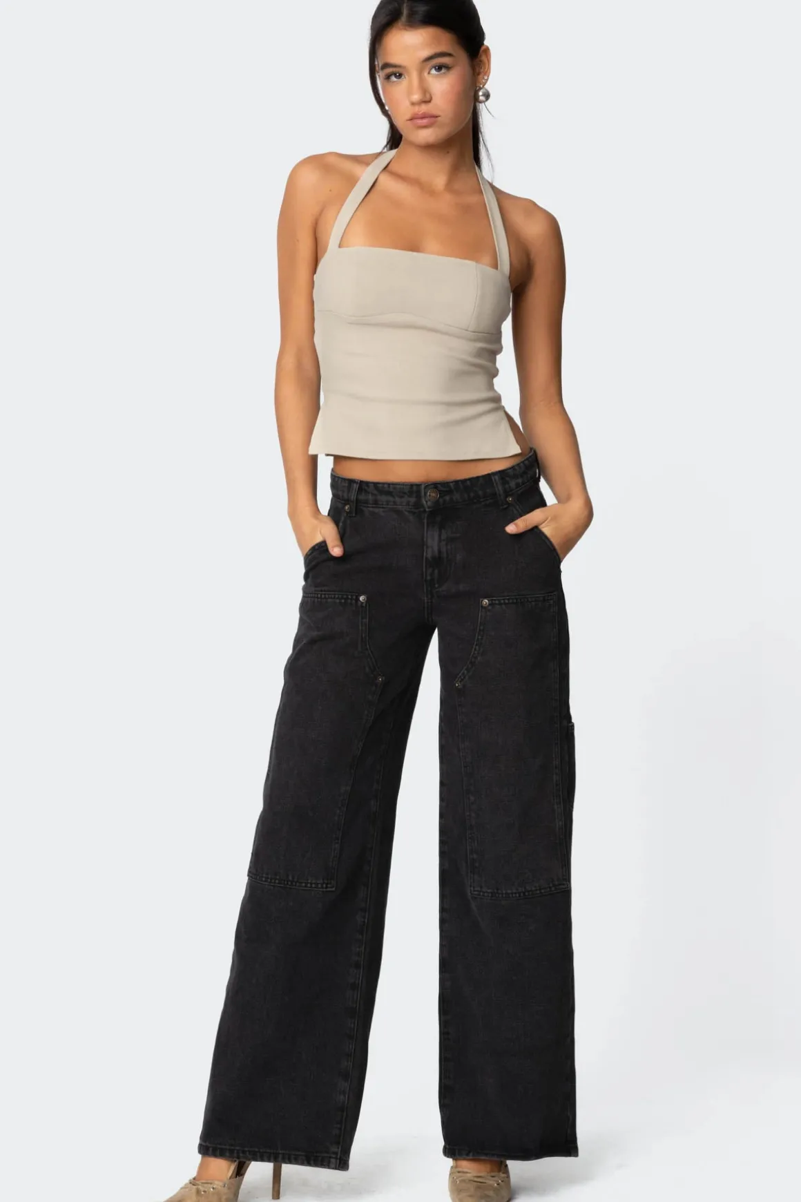 Ayla Low Rise Carpenter Jeans