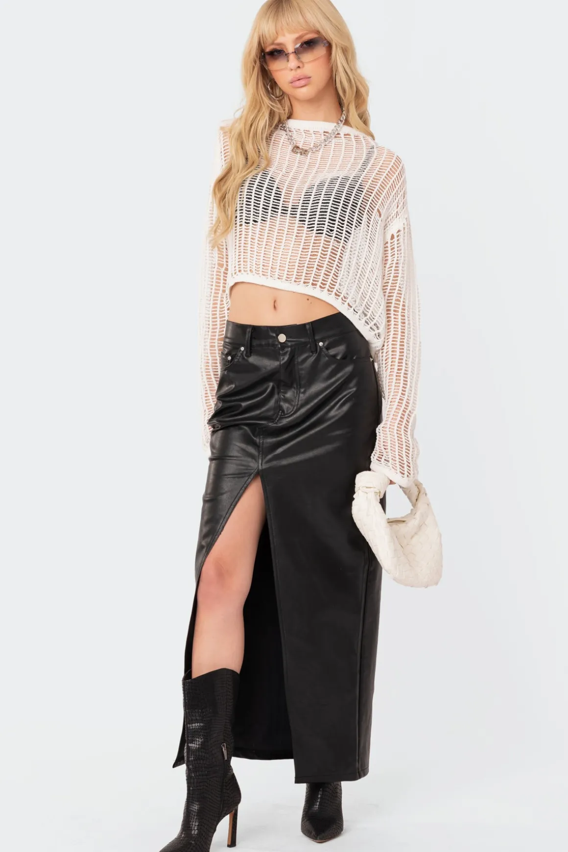 Aylin Oversized Hole Sweater