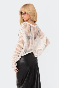 Aylin Oversized Hole Sweater