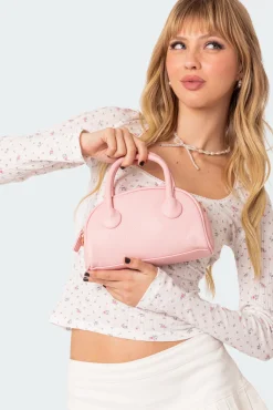 Baby Doll Faux Leather Hand Bag