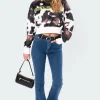 Bad Babe Neon Print Sweatshirt