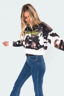 Bad Babe Neon Print Sweatshirt