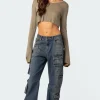 Baggy Boyfriend Cargo Jeans