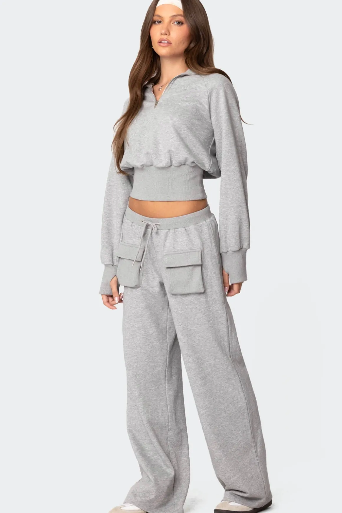 Bailey French Terry Quarter Zip Top