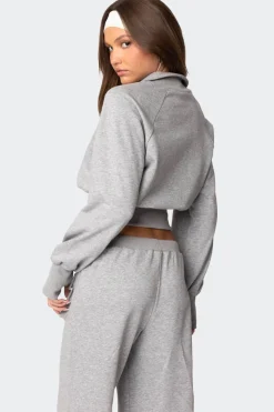 Bailey French Terry Quarter Zip Top