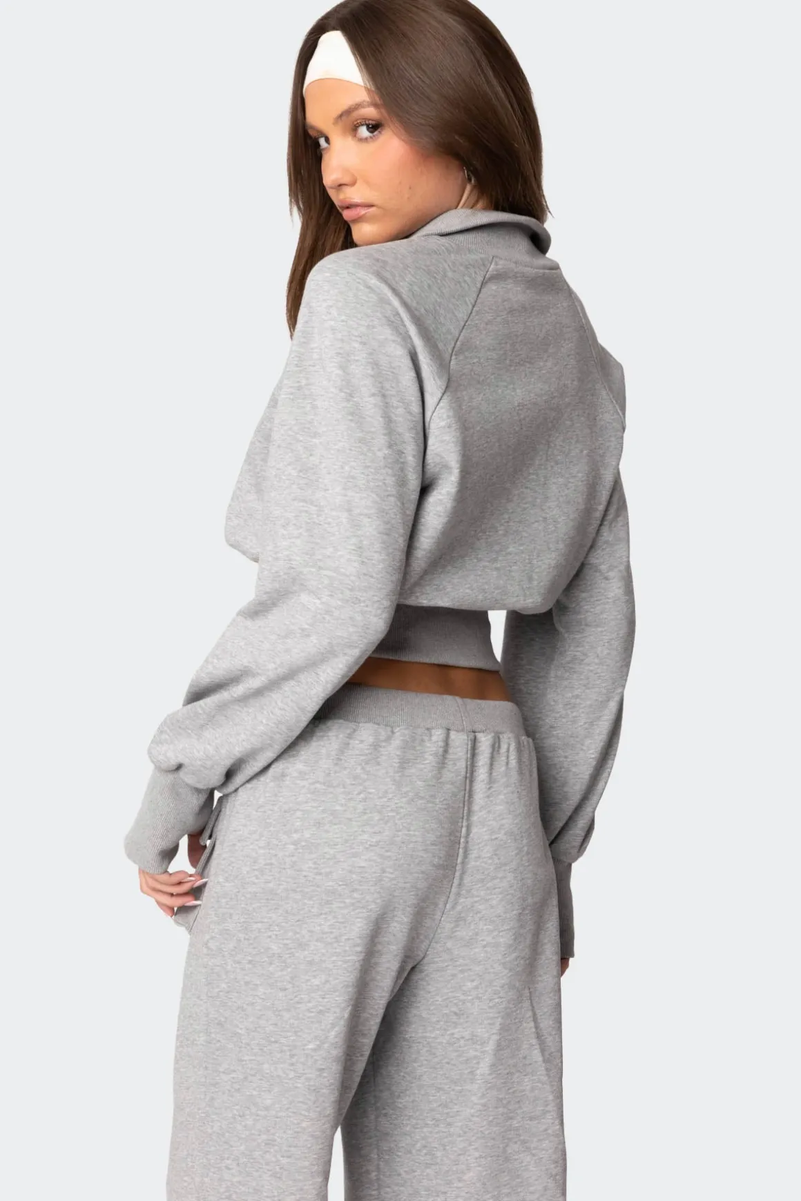 Bailey French Terry Quarter Zip Top