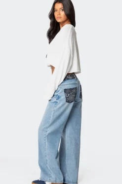 Bandana Bliss Low Rise Jeans