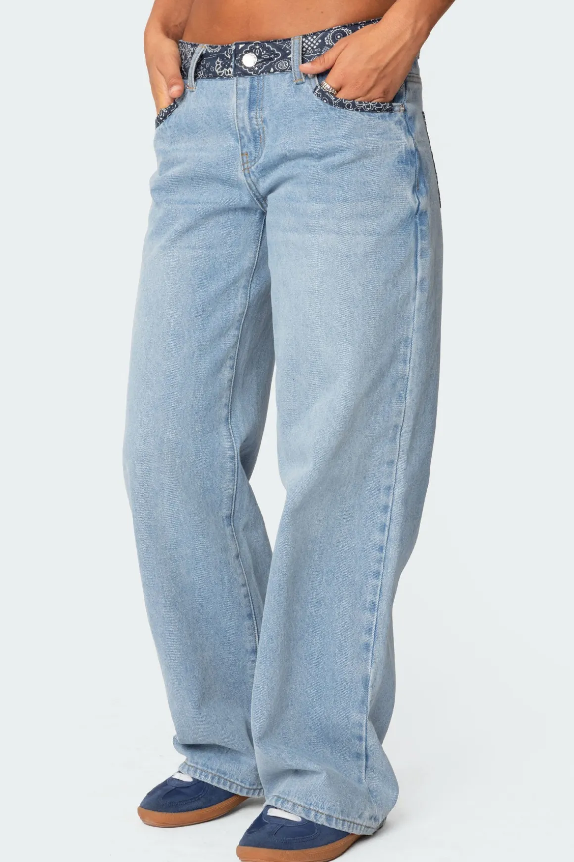 Bandana Bliss Low Rise Jeans