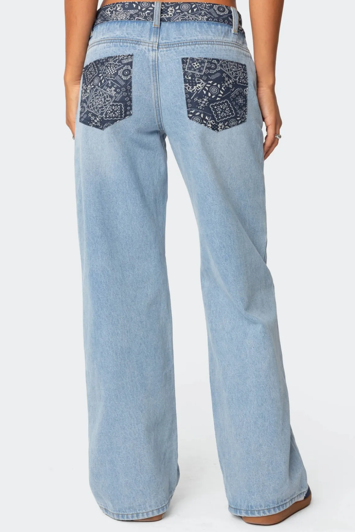 Bandana Bliss Low Rise Jeans