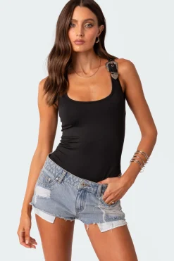 Barker Buckle Strap Bodysuit