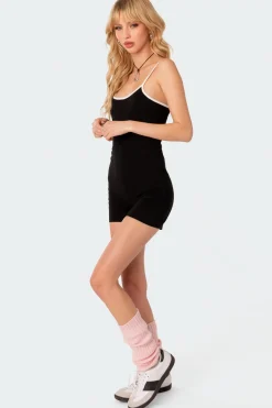 Basics Contrast Romper