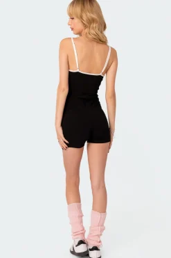 Basics Contrast Romper