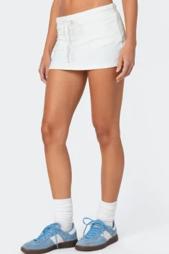 Bayside Slitted Micro Skort
